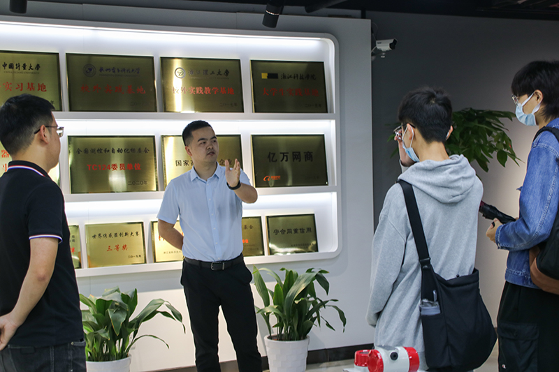 校企交流|浙江理工大學師生一行到訪聯測